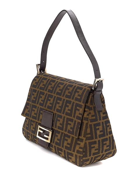 fendi brown shoulder bag|Fendi shoulder bag zucca.